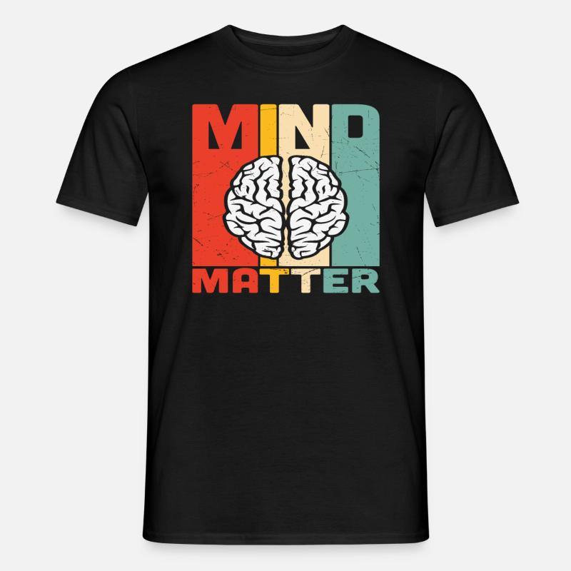 Mind Matter - Männer T-Shirt - Schwarz
