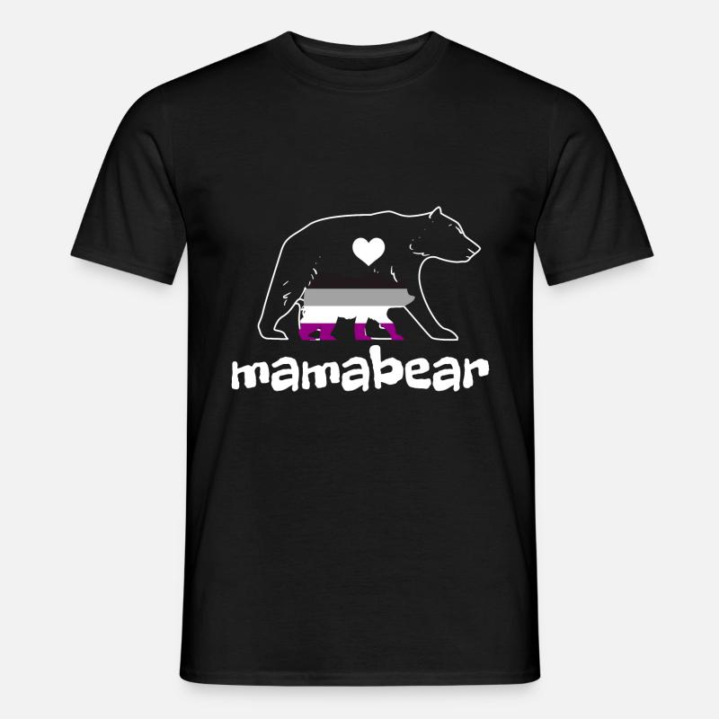Asexual - Männer T-Shirt - Schwarz