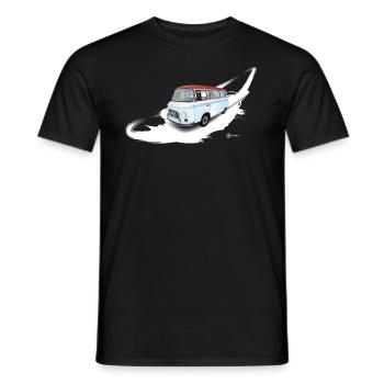 Barkas / B1000 / auto - Männer T-Shirt - Schwarz - Vorne - AI Model Male 178 light (178cm)