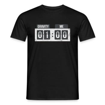 Arm break leg fracture plaster funny saying gift - Men's T-Shirt - black - Front - AI Model Male 178 light (178cm)