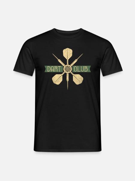 Darts - Männer T-Shirt - Schwarz