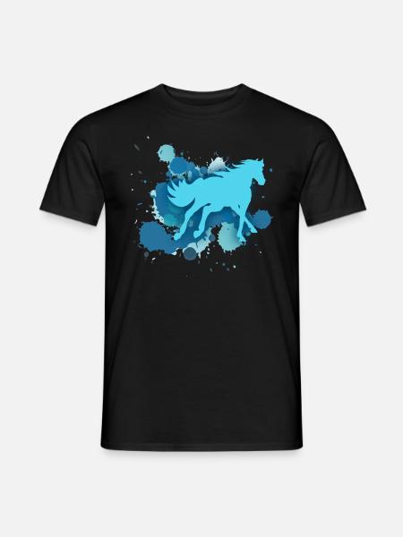 passe-temps d'équitation - T-shirt homme - noir