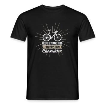 Vélo Vélo Vélo Vélo - T-shirt homme - noir - Devant - AI Model Male 178 light (178cm)