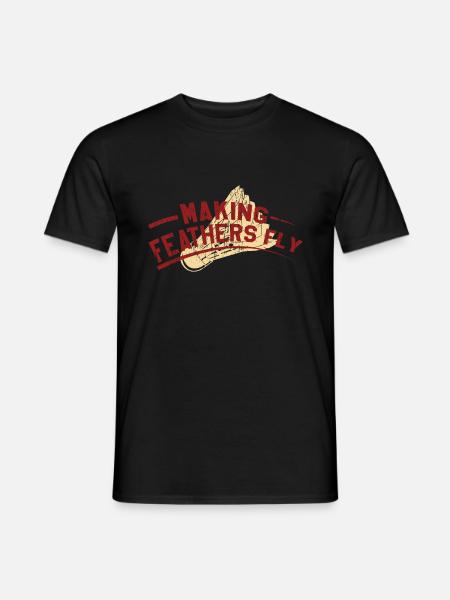 Badminton Player Gift - Men's T-Shirt - black