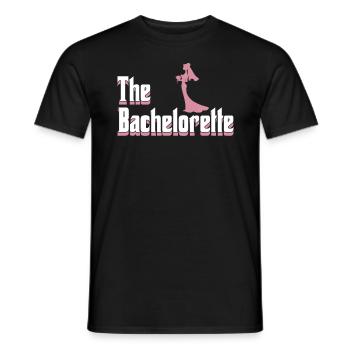 The Bachelorette bachelor JGA - Men's T-Shirt - black - Front - AI Model Male 178 light (178cm)