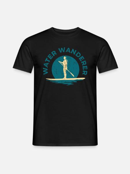 Paddle board water gift - Men's T-Shirt - black