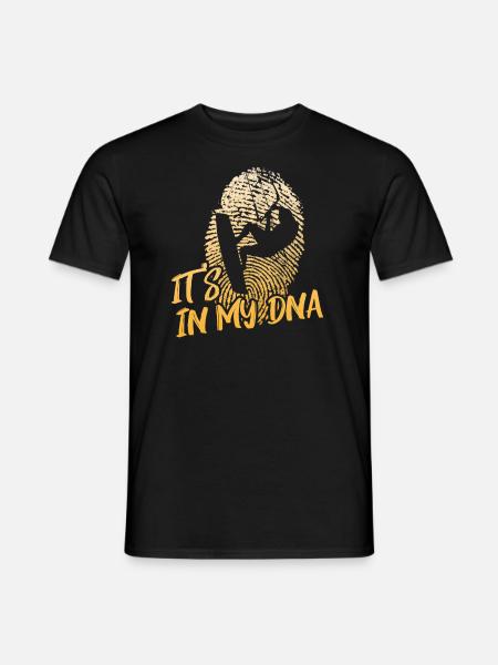 kite surfer dna kitesurfing - Men's T-Shirt - black