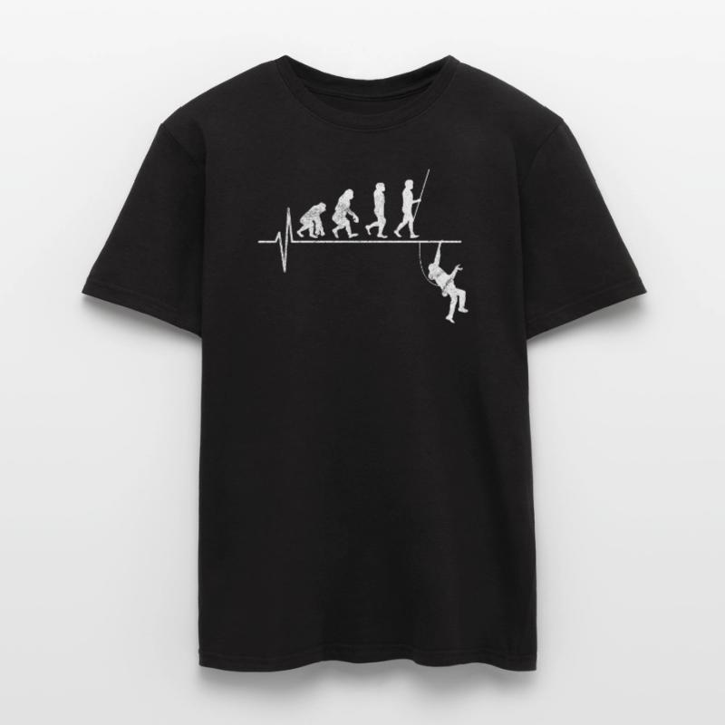 Climbing Evolution Gift Men's T-shirt