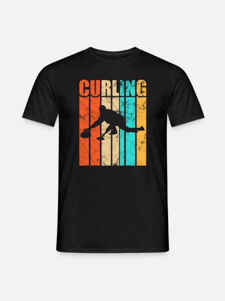 Curling games - Men's T-Shirt - black
