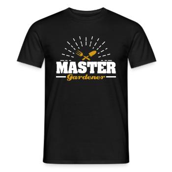 Gartenarbeit - Männer T-Shirt - Schwarz - Vorne - AI Model Male 178 light (178cm)