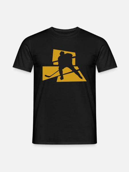 Eishockey - Männer T-Shirt - Schwarz