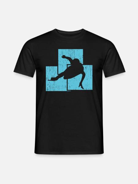 Speed skating product - Men's T-Shirt - black