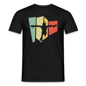 Snorkelling - Men's T-Shirt - black - Front - AI Model Male 178 light (178cm)