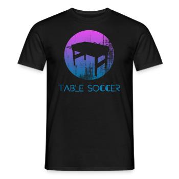 kicker - Männer T-Shirt - Schwarz - Vorne - AI Model Male 178 light (178cm)
