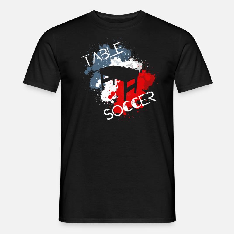 kicker - Männer T-Shirt - Schwarz