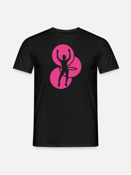 Hula hoop - Men's T-Shirt - black