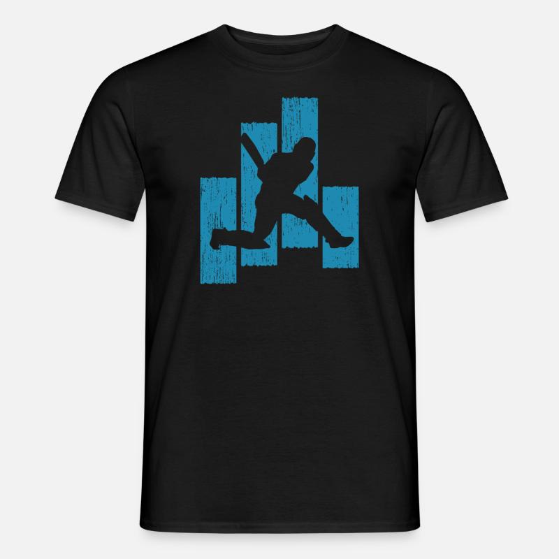 Kricket - Männer T-Shirt - Schwarz