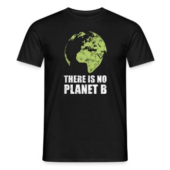 Klimaschutz Umweltverschmutzung - Männer T-Shirt - Schwarz - Vorne - AI Model Male 178 light (178cm)