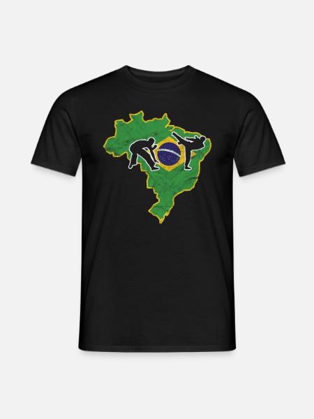 Capoeira Brésil - T-shirt homme - noir