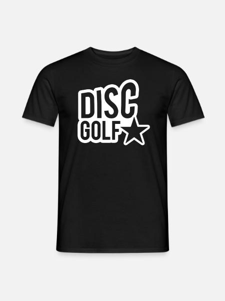 disc golf - Men's T-Shirt - black