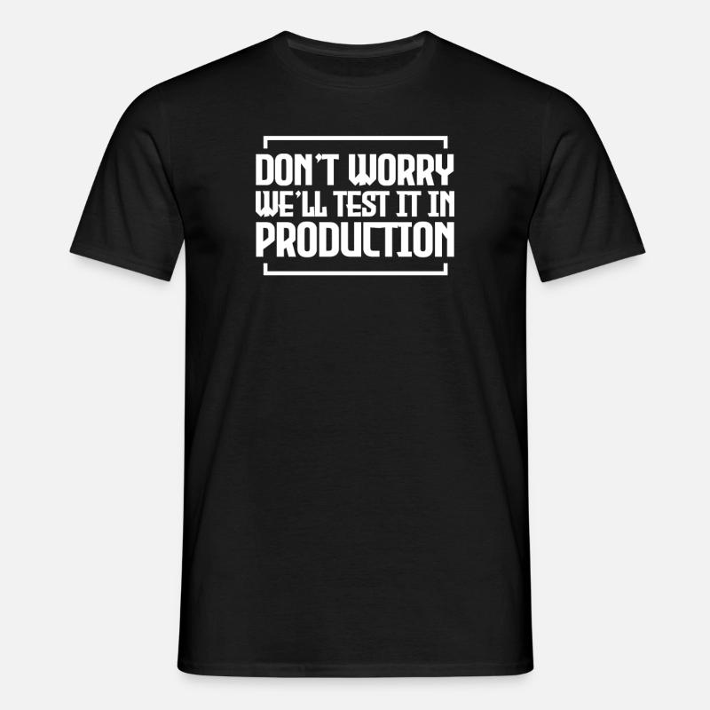 programmer - Men's T-Shirt - black