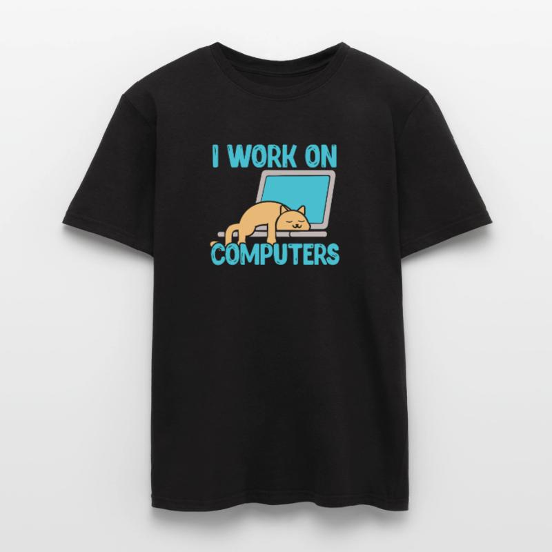 Programmer computer code informatics gift Men's T-shirt