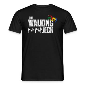 Déguisement de carnaval de Cologne Kölsch Kölle Jeck - T-shirt homme - noir - Devant - AI Model Male 178 light (178cm)