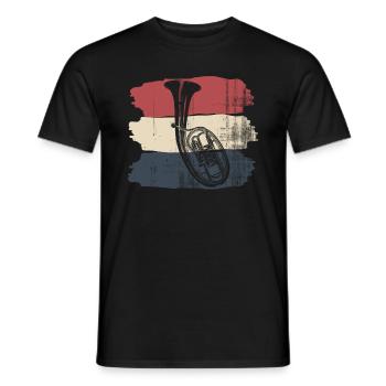 cor ténor - T-shirt homme - noir - Devant - AI Model Male 178 light (178cm)