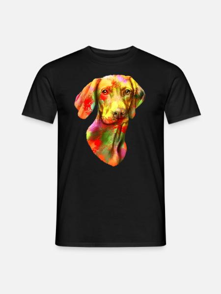 Vizsla dog dog gift - Men's T-Shirt - black