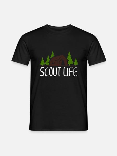 Vie scoute - T-shirt homme - noir
