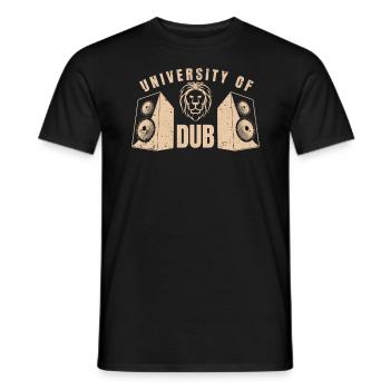Reggae Dub Music Dancehall Jamaika - Männer T-Shirt - Schwarz - Vorne - AI Model Male 178 light (178cm)