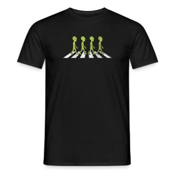 Alien - Männer T-Shirt - Schwarz - Vorne - AI Model Male 178 light (178cm)