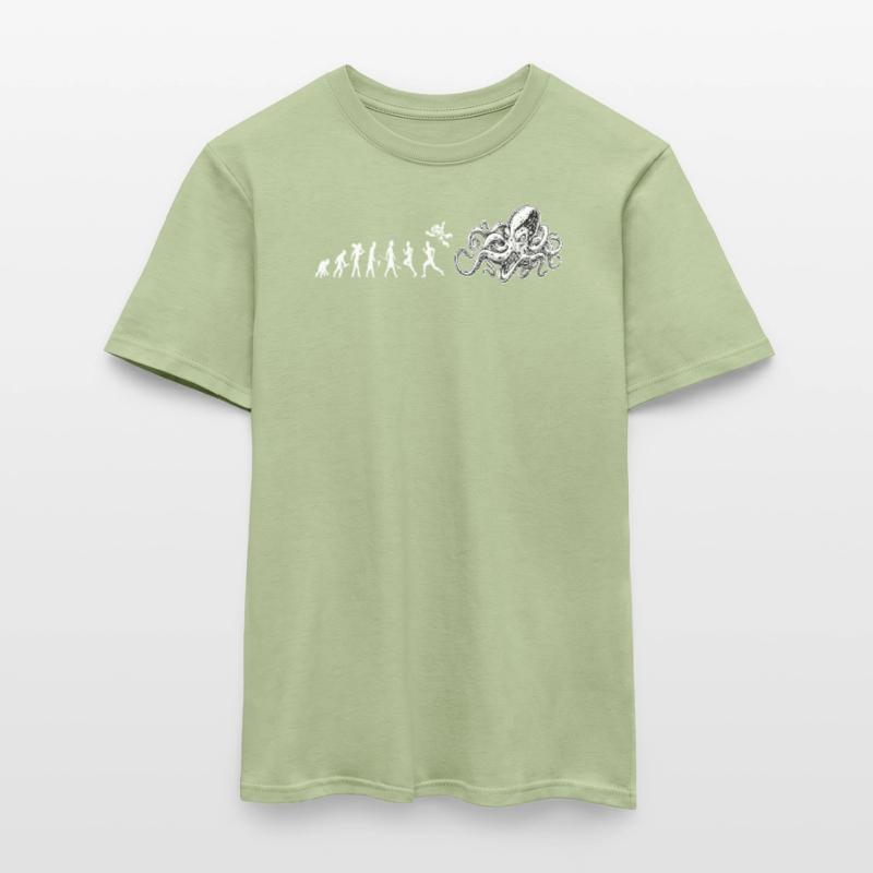 Cthulhu Lustiger evolutionärer Witz Männer T-Shirt