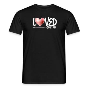 Religion Dieu Christ Jésus-Christ Don - T-shirt homme - noir - Devant - AI Model Male 178 light (178cm)