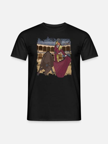 Torero Matador - Mænd T-shirt - sort