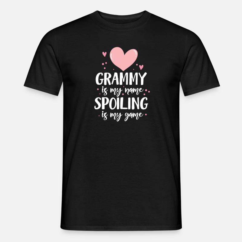Oma - Männer T-Shirt - Schwarz