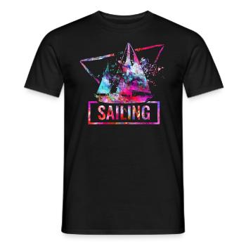 voile - T-shirt homme - noir - Devant - AI Model Male 178 light (178cm)