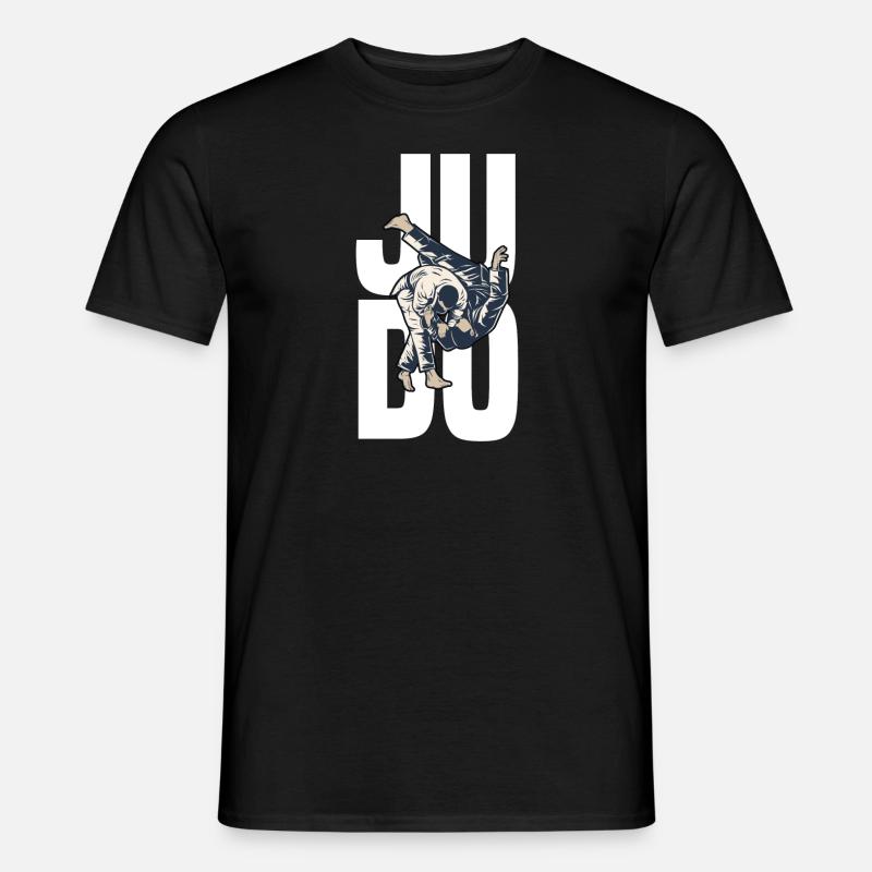 JUDO - Männer T-Shirt - Schwarz