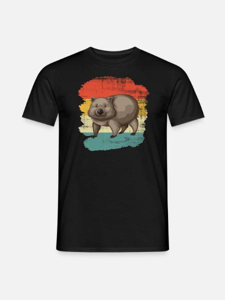 Wombats - T-shirt homme - noir