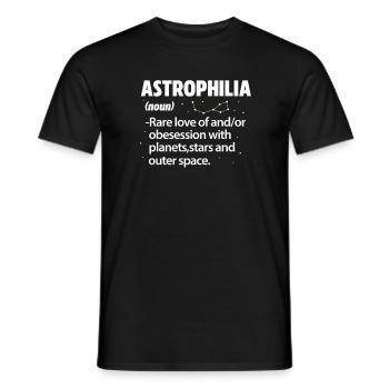 Astronomie Planeten Sterne Weltraum Geschenk - Männer T-Shirt - Schwarz - Vorne - AI Model Male 178 light (178cm)