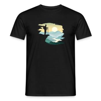 Errer - T-shirt homme - noir - Devant - AI Model Male 178 light (178cm)
