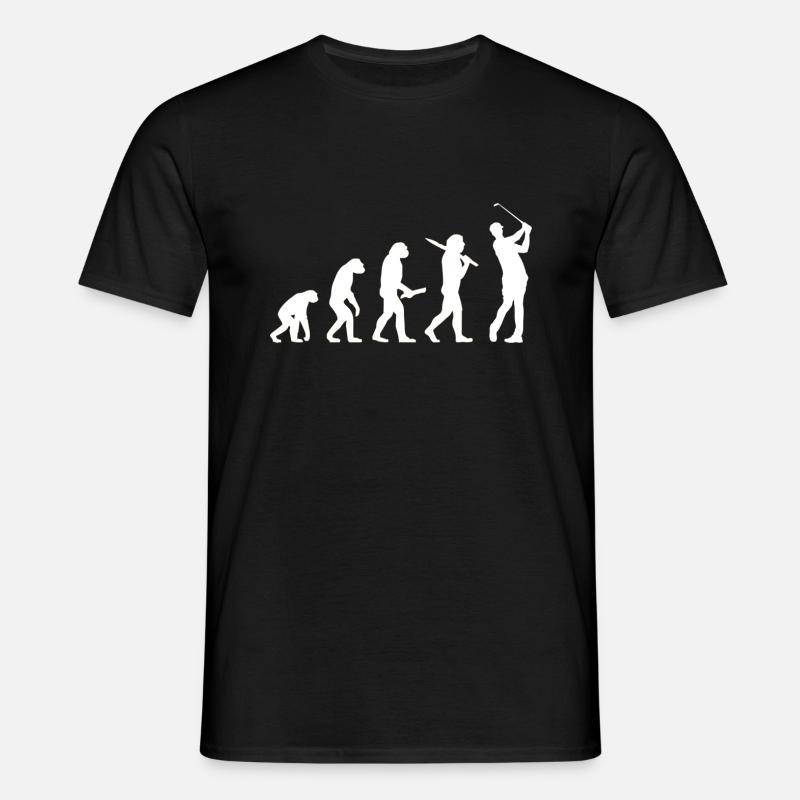 Evolution Golf - T-shirt Homme - noir