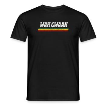 Rasta - Männer T-Shirt - Schwarz - Vorne - AI Model Male 178 light (178cm)