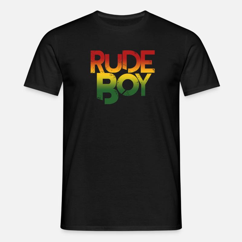 Rasta - Männer T-Shirt - Schwarz