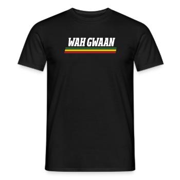 Rasta Rastafarian Reggae Jamaica Ragga Gift - T-shirt homme - noir - Devant - AI Model Male 178 light (178cm)