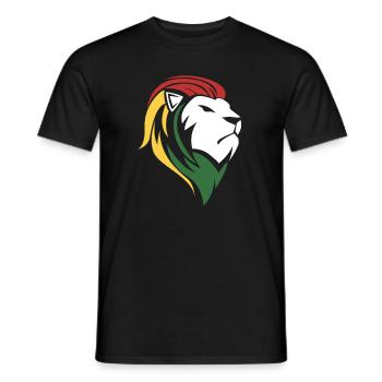 Rasta - Männer T-Shirt - Schwarz - Vorne - AI Model Male 178 light (178cm)