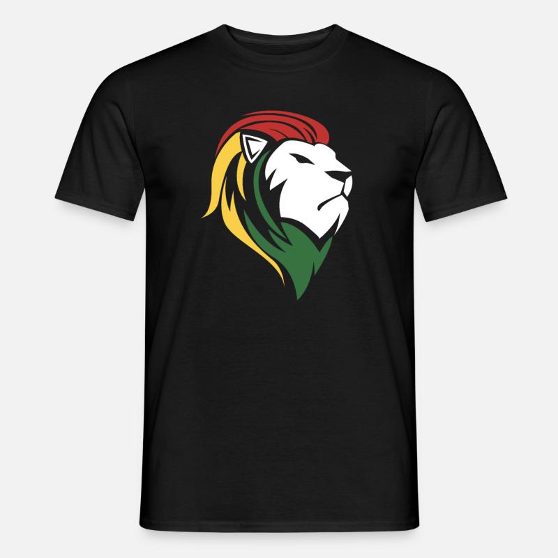 Rasta - Männer T-Shirt - Schwarz