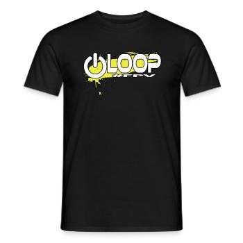 Powerloop FPV - Drone Drone Pilot Drone Copter - Men's T-Shirt - black - Front - AI Model Male 178 light (178cm)