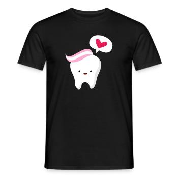 Dentist Dentist Dentist Teeth Gift - Men's T-Shirt - black - Front - AI Model Male 178 light (178cm)