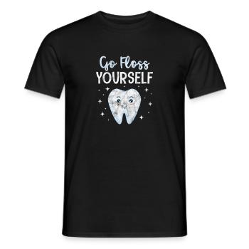 Zahnarzt - Männer T-Shirt - Schwarz - Vorne - AI Model Male 178 light (178cm)